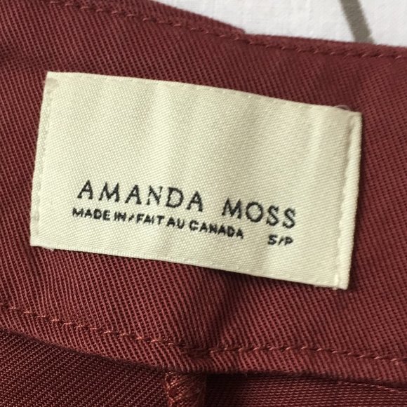 * SOLD* Amanda Moss Peggy Pant merlot - Picture 8 of 11